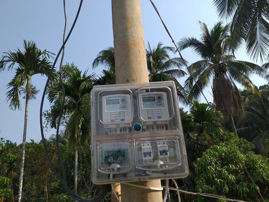 तीन चरण दोहरी टैरिफ प्रीपेड प्रीपेमेंट मीटर एलसीडी डिस्प्ले